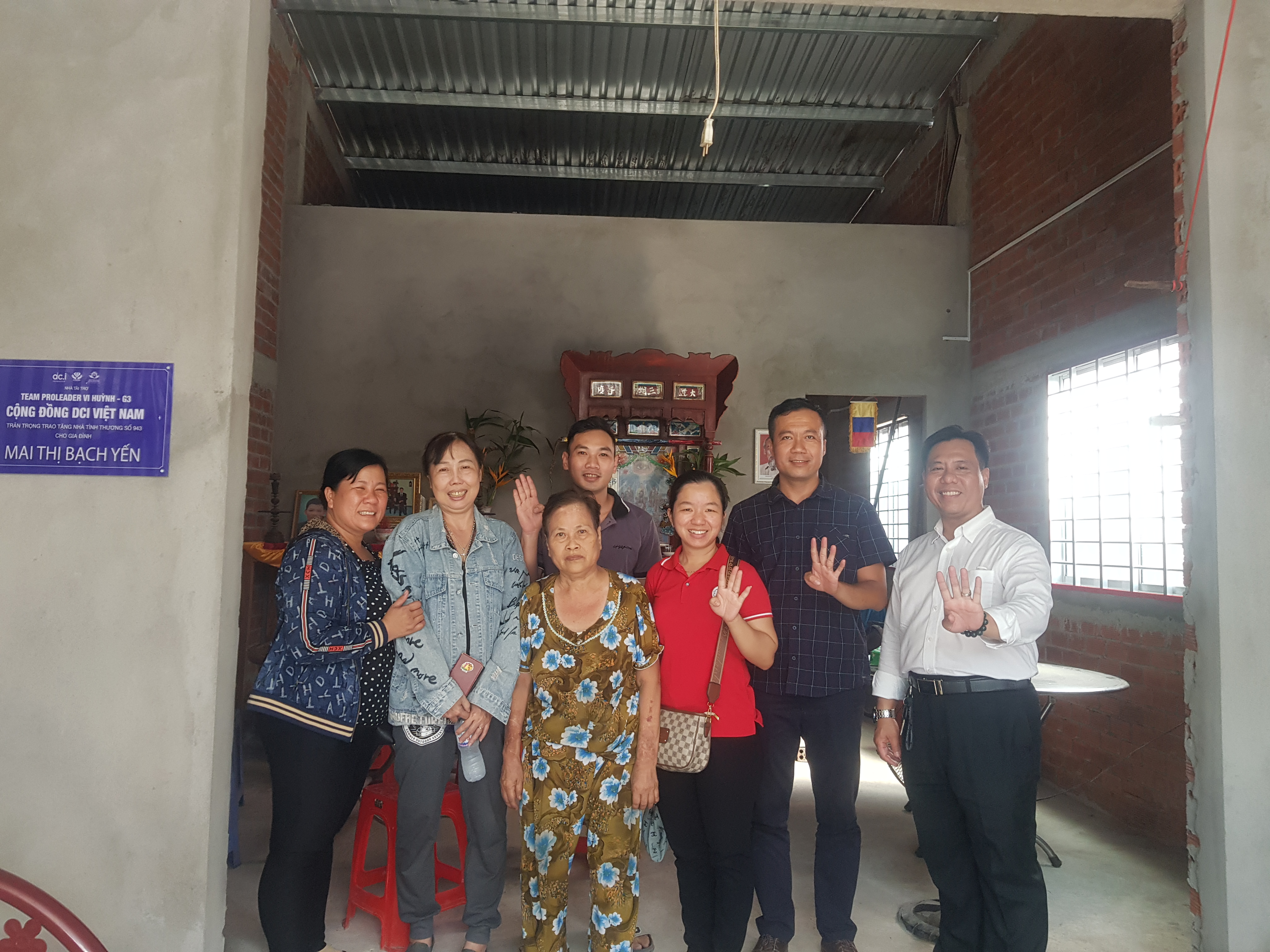 TRAO TẶNG 3 CĂN NHÀ TẠI BẾN TRE NHỮNG NGÀY ĐẦU THÁNG 3